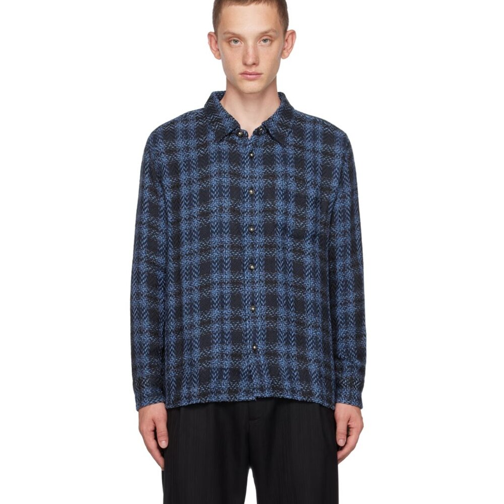 Corridor Acid Plaid Cosmic Shirt Size L (but fits like M)